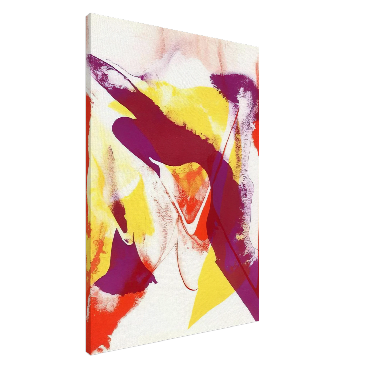 Paul Jenkins - Redfern composition - Abstract Expressionism Canvas - 20x30 cm / 8x12 inches-canvas