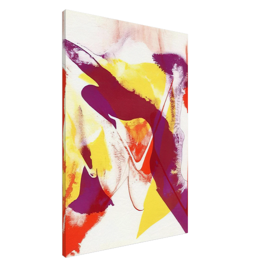 Paul Jenkins - Redfern composition - Abstract Expressionism Canvas - 20x30 cm / 8x12 inches-canvas