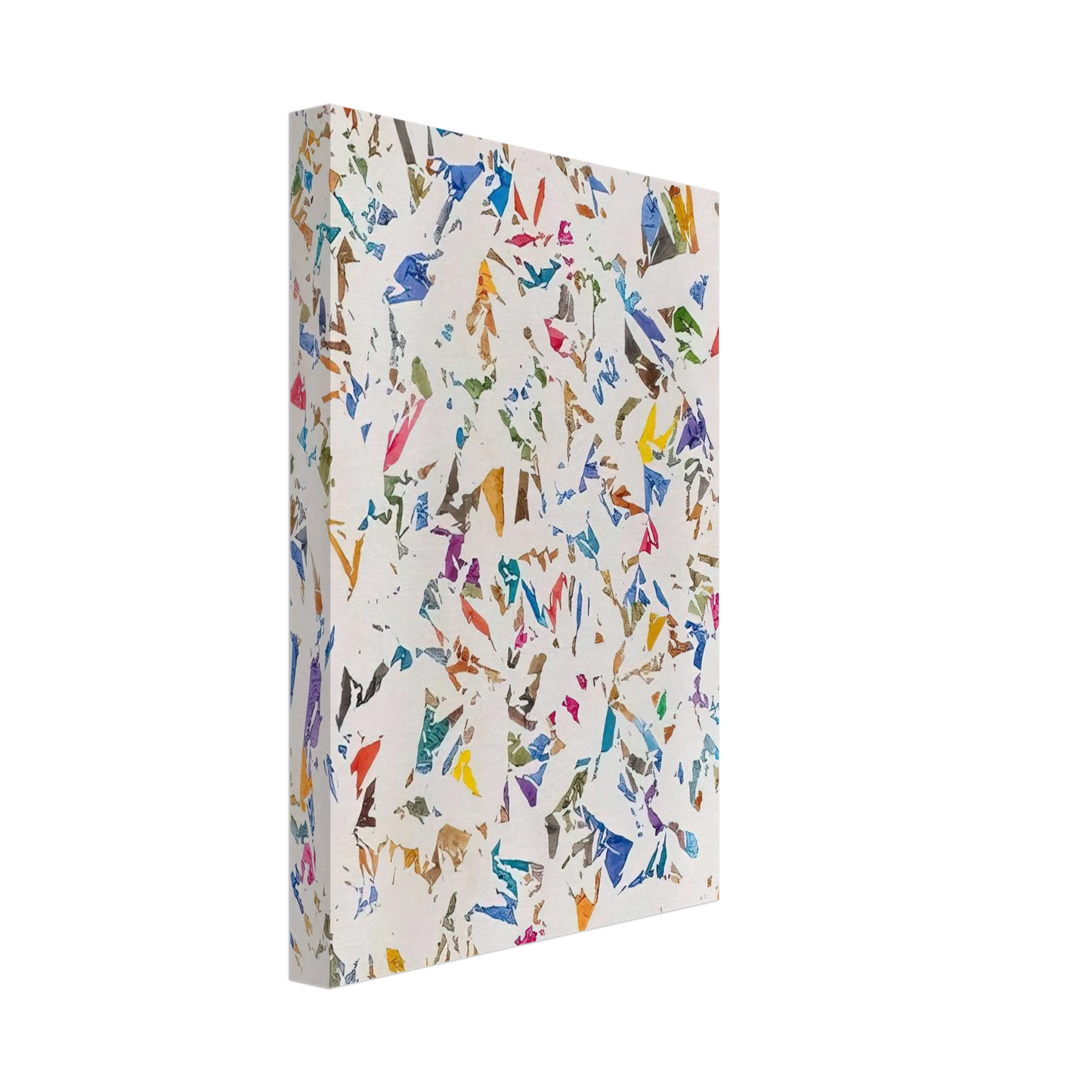 Simon Hantai - Blanc - 1974 Canvas - 40x60 cm / 16x24 inches-canvas