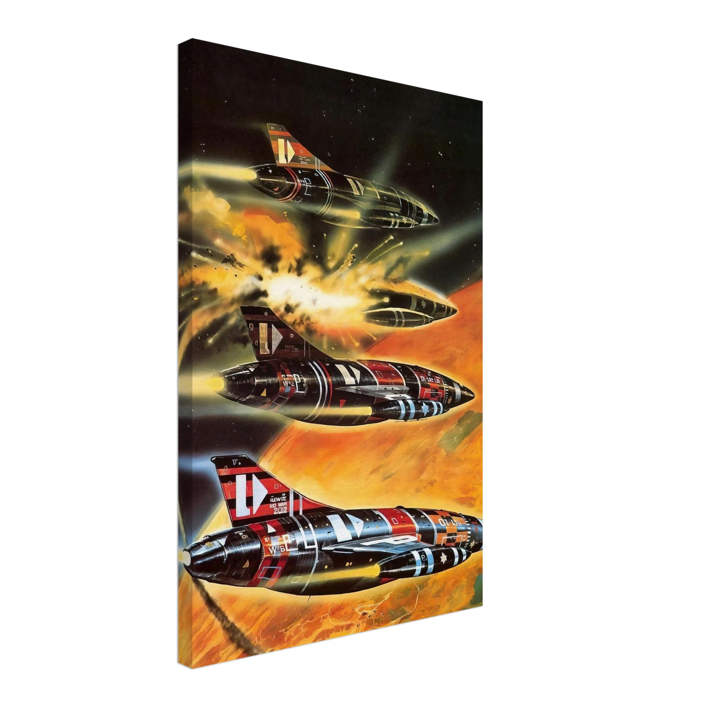 Chris Foss - Chris Foss Canvas - 70x100 cm / 28x40 inches-canvas