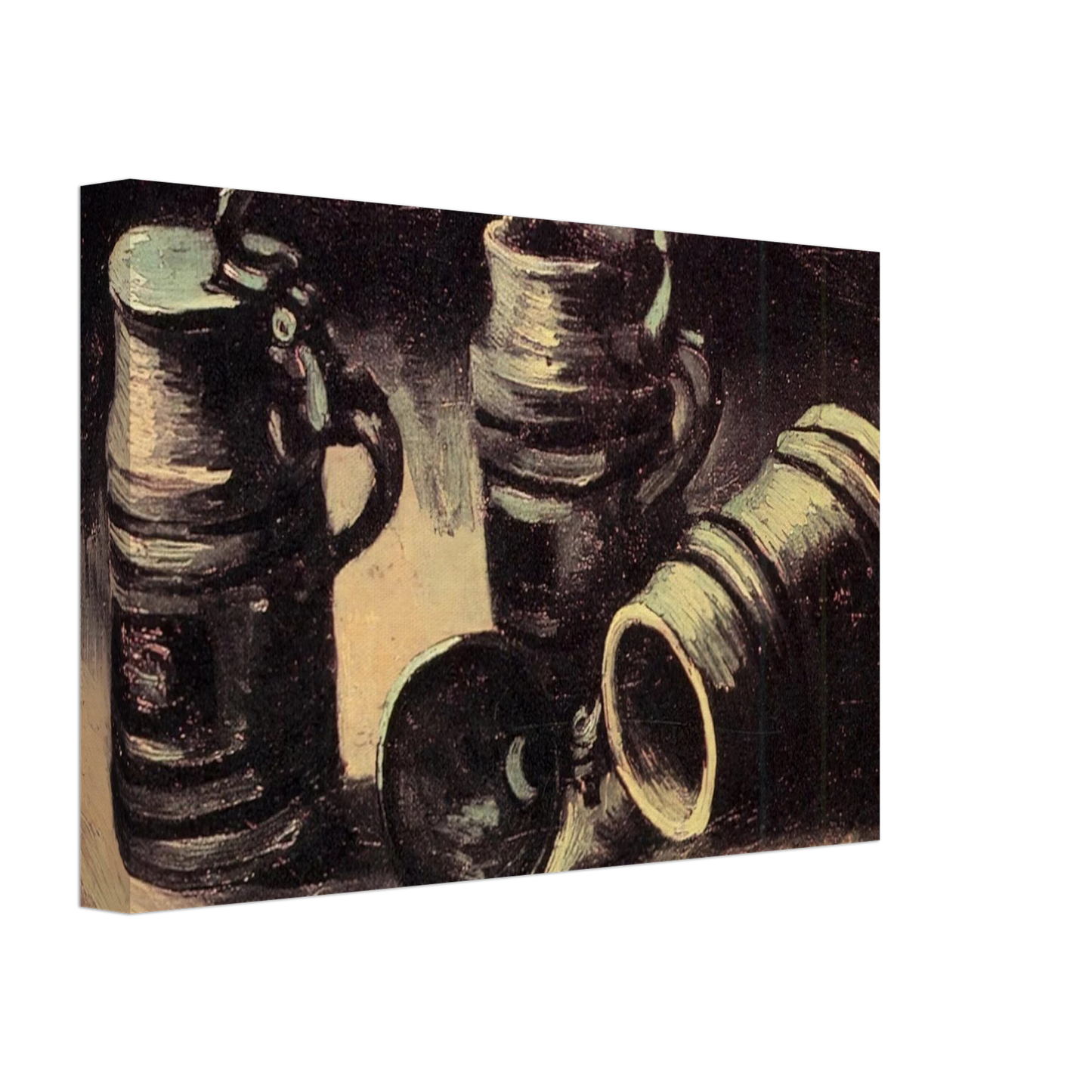 Vincent van Gogh - Beer Tankards Canvas - 70x100 cm / 28x40 inches-canvas