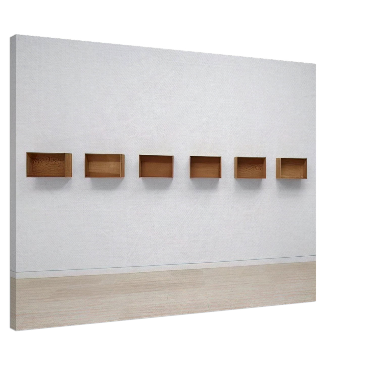 Donald Judd - Untitled - 1975 Canvas - 20x30 cm / 8x12 inches-canvas