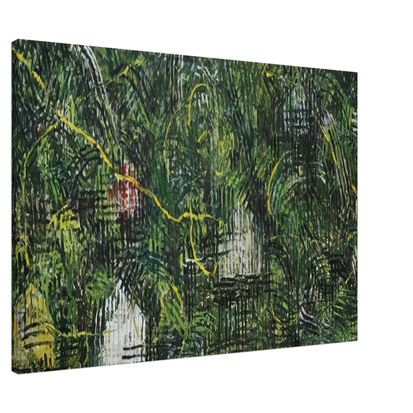 Jennifer Bartlett - Bee - 1999 Canvas - 20x30 cm / 8x12 inches-canvas