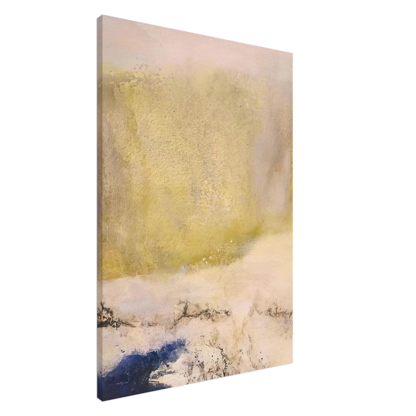 Zao Wou-Ki - 01 02 1997 1997 Canvas - 20x30 cm / 8x12 inches-canvas