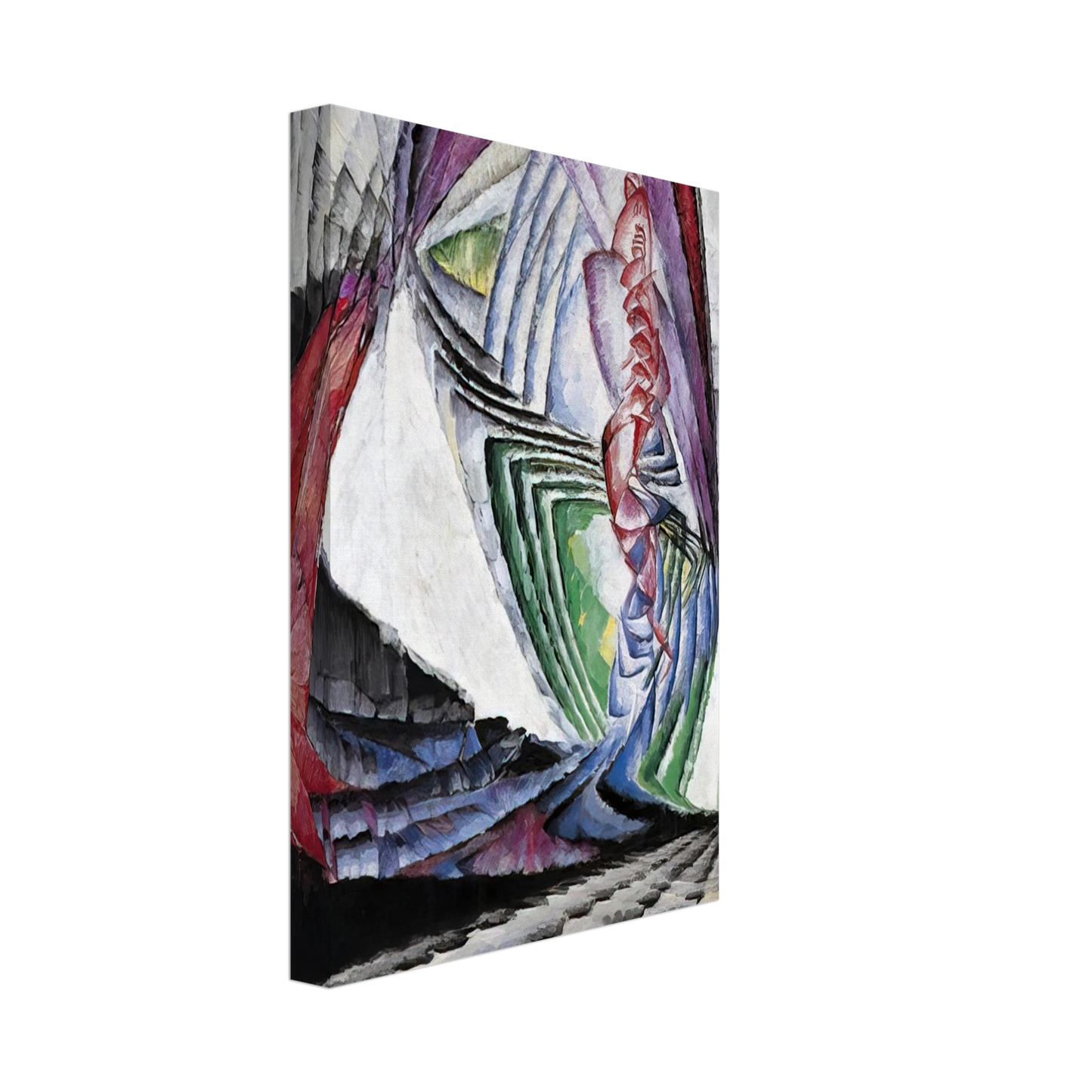 Frantisek Kupka - Positioning of Mobile Graphic Elements Canvas - 40x60 cm / 16x24 inches-canvas