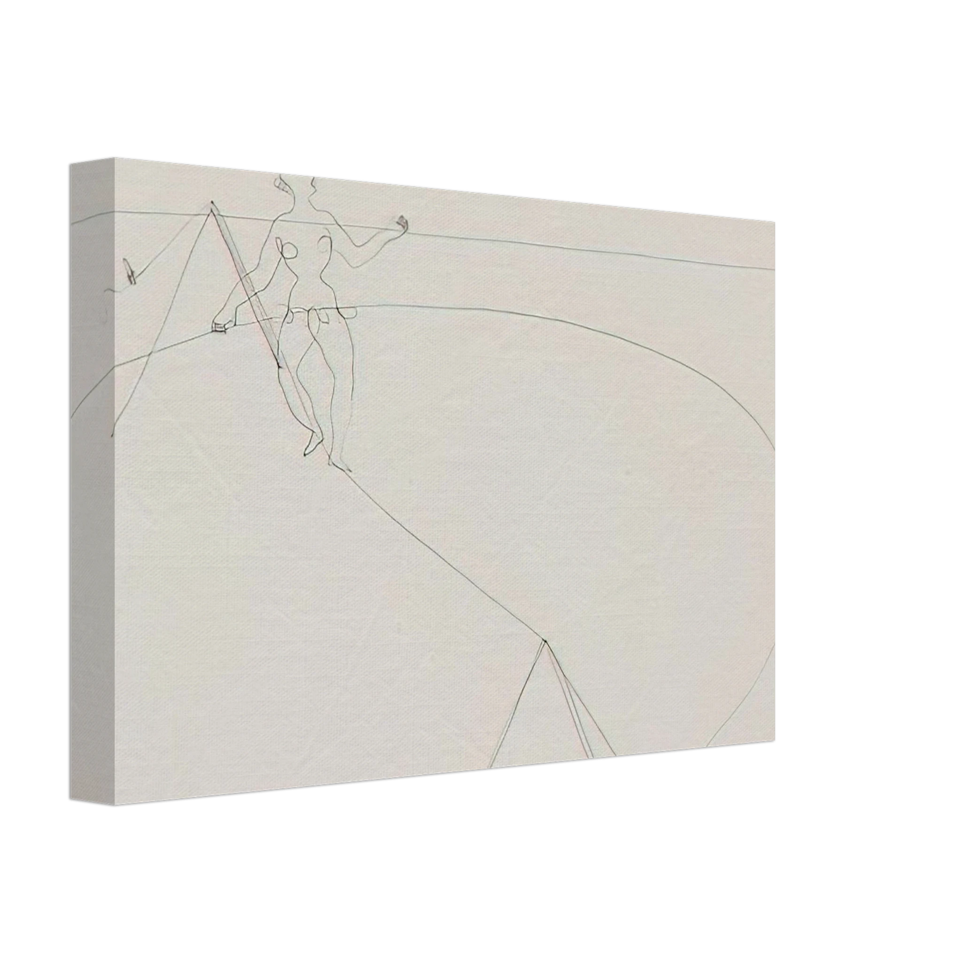 Alexander Calder - TIGHTROPE WALKER 1932 Canvas - 40x60 cm / 16x24 inches-canvas