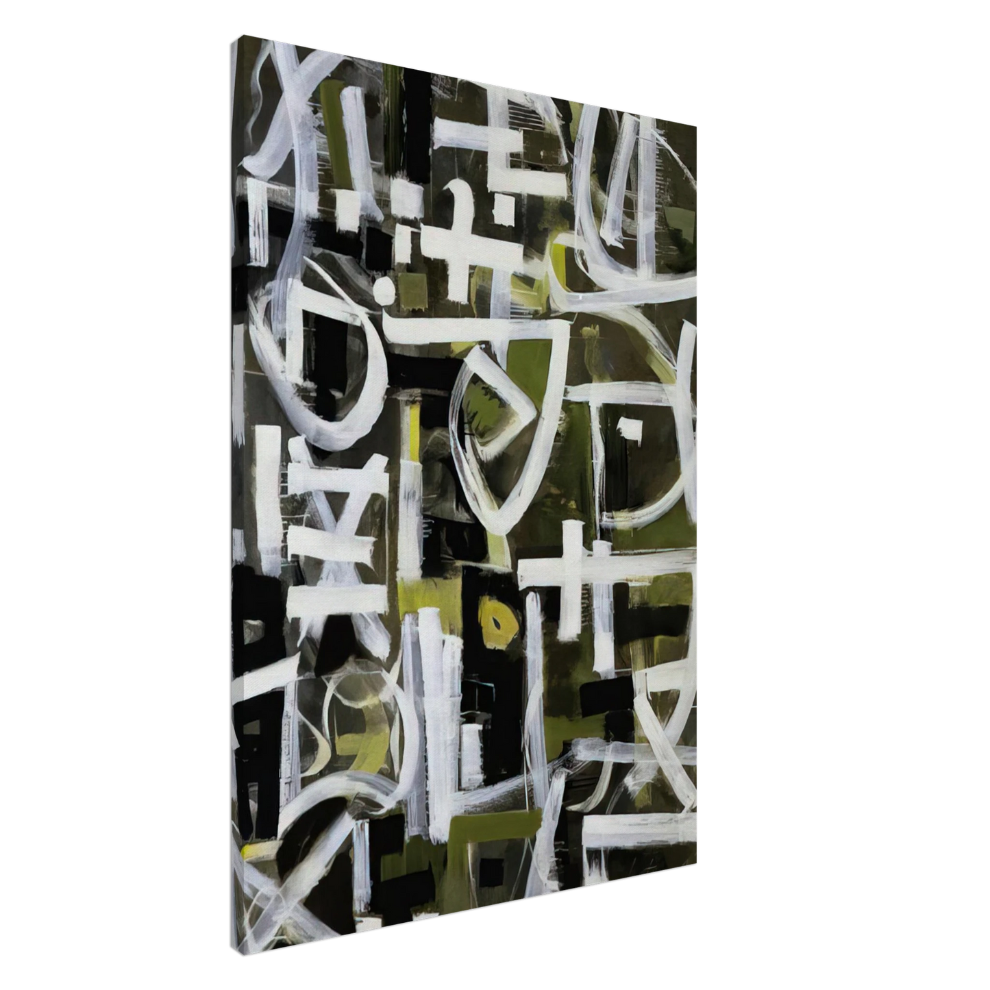 Bradley Walker Tomlin - Number 2 - 1950 Canvas - 20x30 cm / 8x12 inches-canvas