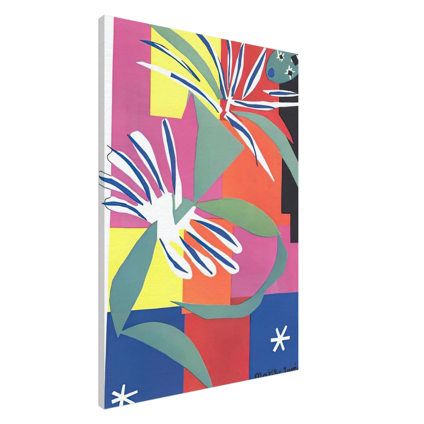 Henri Matisse - CREOLE DANCER Canvas - 20x30 cm / 8x12 inches-canvas