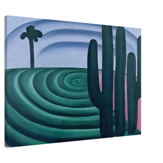 Tarsila do Amaral - Distance Canvas - 20x30 cm / 8x12 inches-canvas