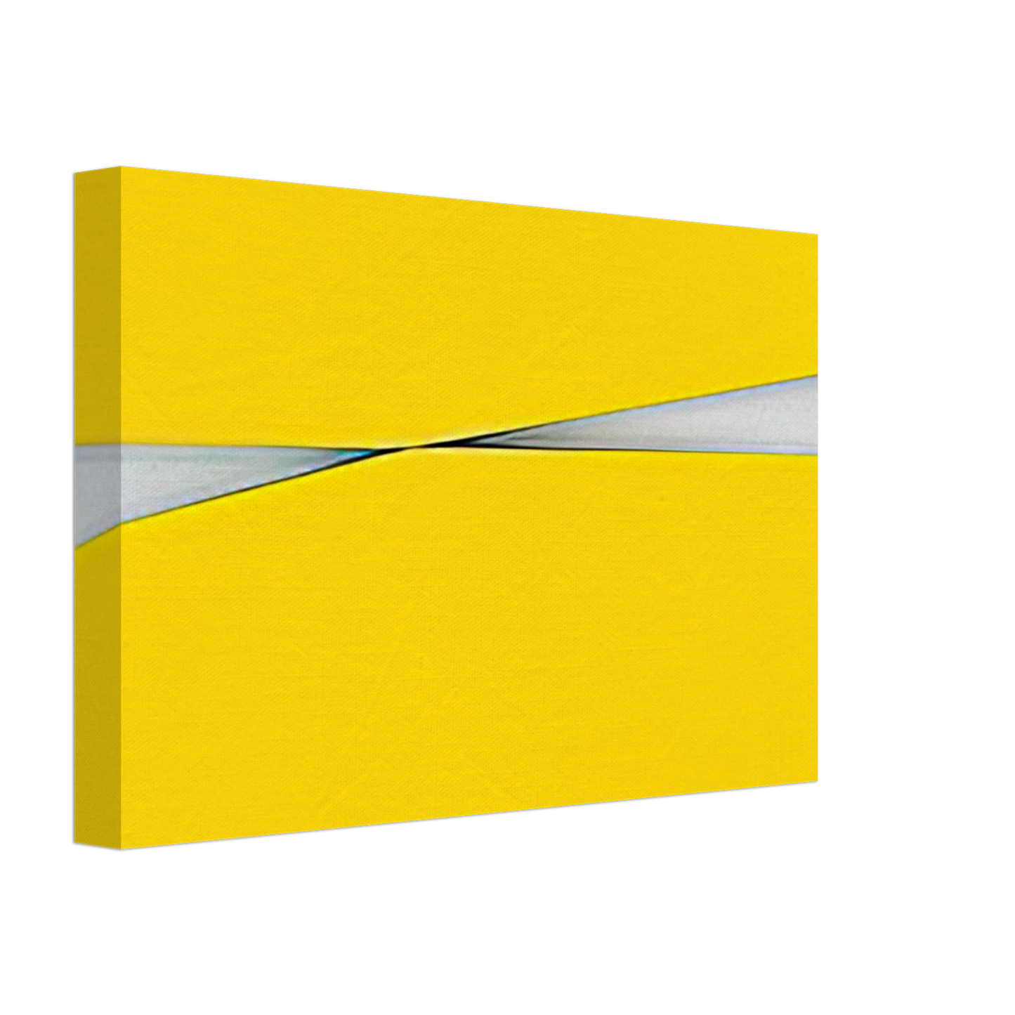 Carmen Herrera - Amarillo - 1971 Canvas - 70x100 cm / 28x40 inches-canvas