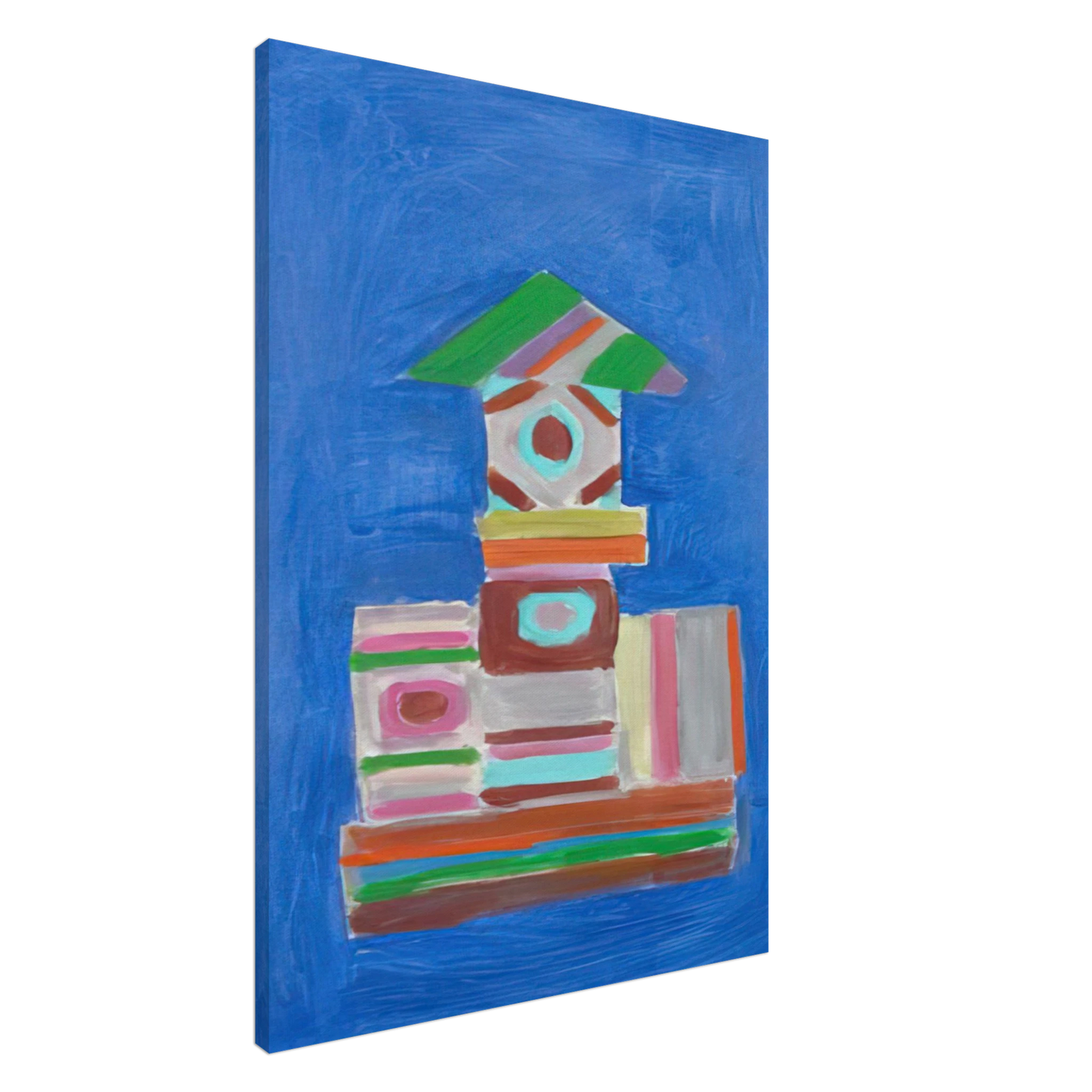 Betty Parsons - Going Up - 1978 Canvas - 20x30 cm / 8x12 inches-canvas