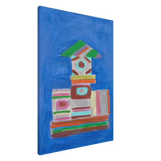 Betty Parsons - Going Up - 1978 Canvas - 20x30 cm / 8x12 inches-canvas