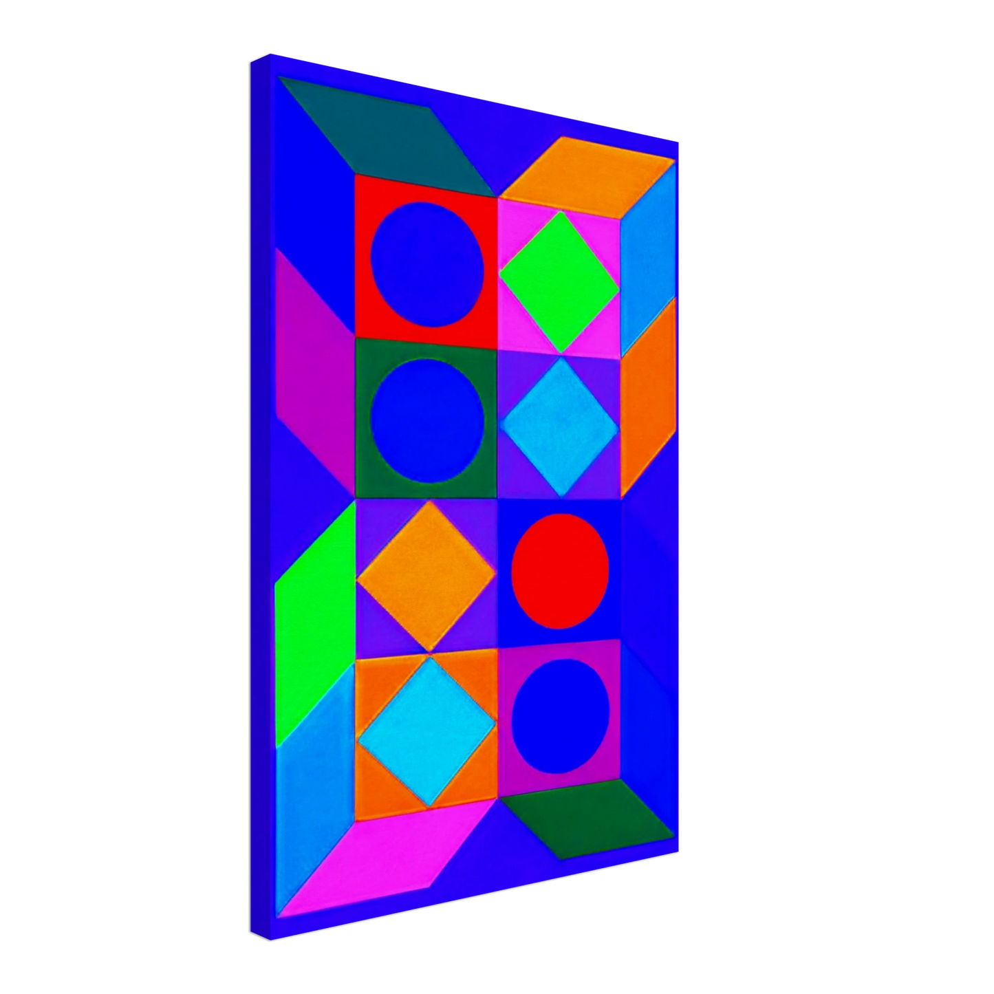 Victor Vasarely - Sonora Do - 1973 Canvas - 70x100 cm / 28x40 inches-canvas