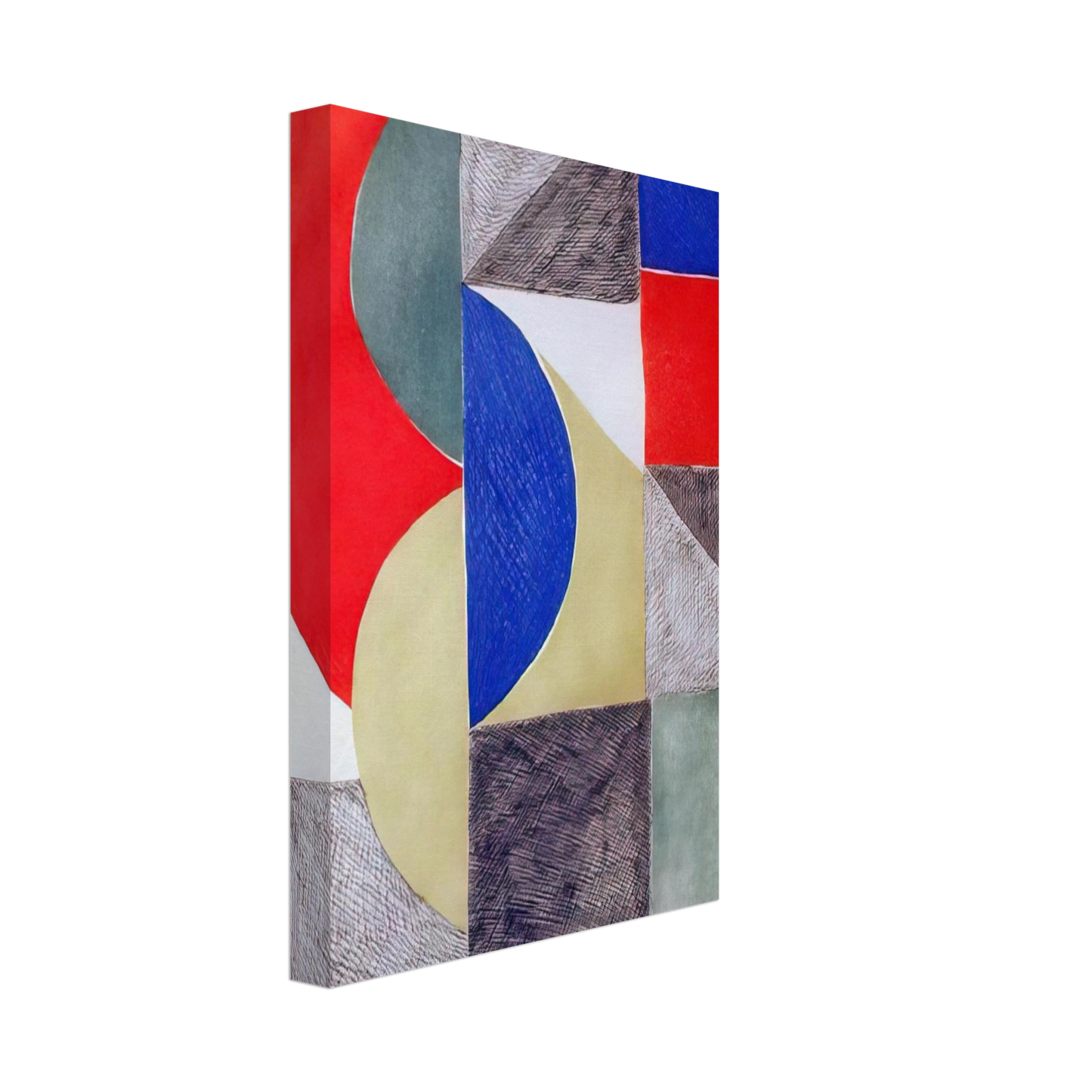 Sonia Delaunay - ABSTRACT COMPOSITION Canvas - 40x60 cm / 16x24 inches-canvas