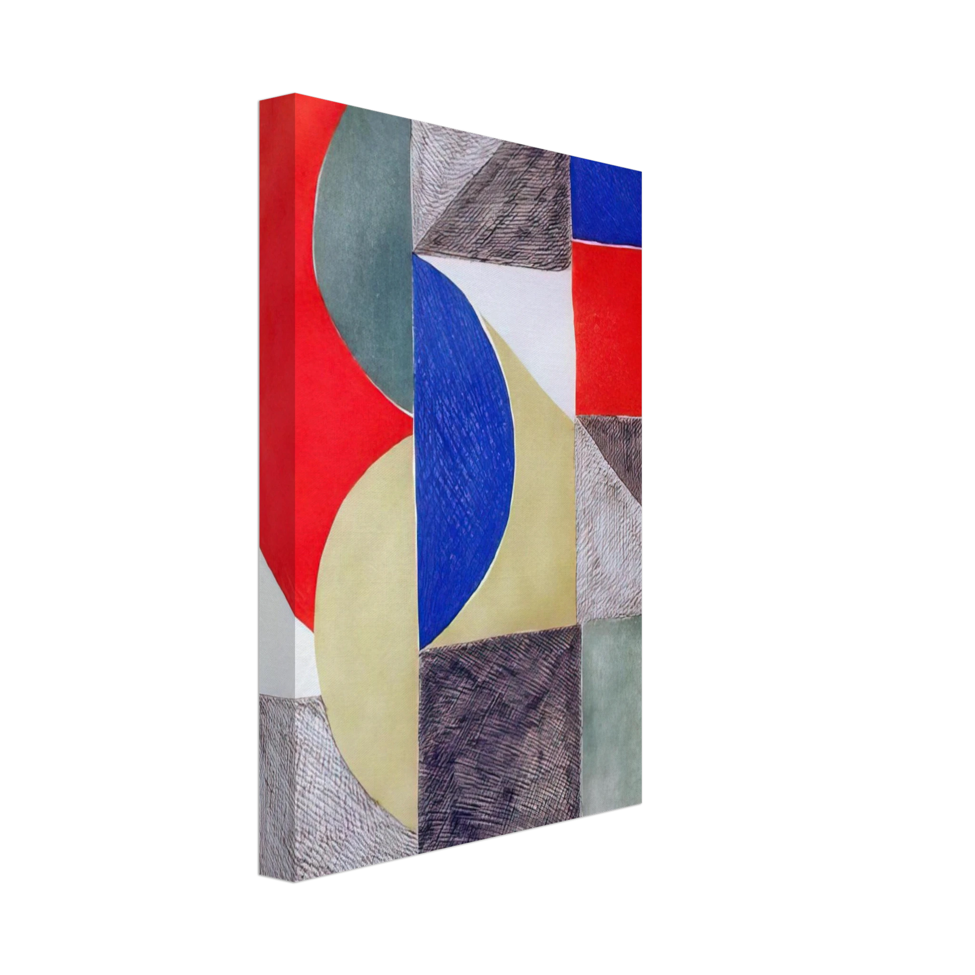 Sonia Delaunay - ABSTRACT COMPOSITION Canvas - 40x60 cm / 16x24 inches-canvas