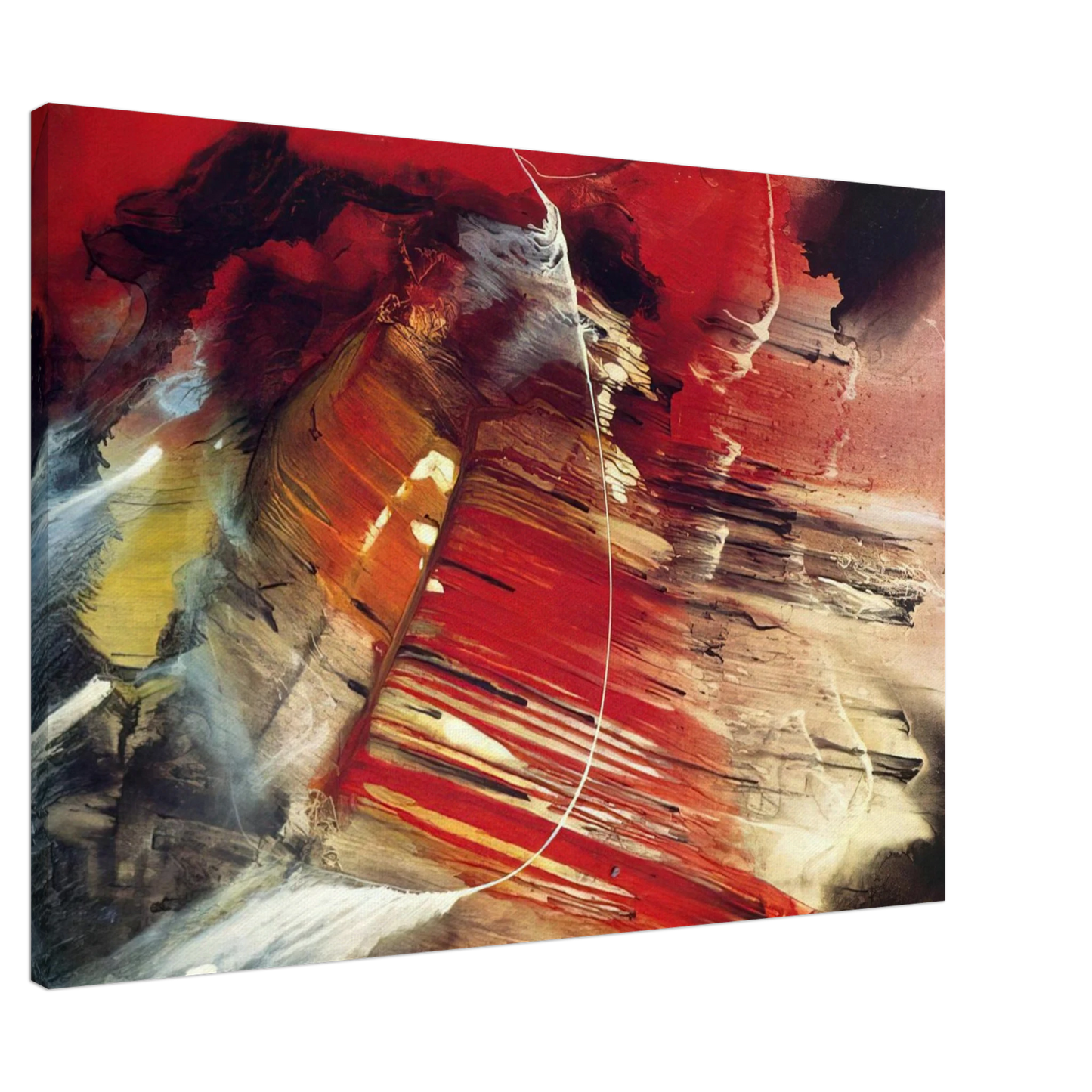 Paul Jenkins - Dakota Ridge Canvas - 20x30 cm / 8x12 inches-canvas