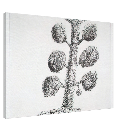 Louise Bourgeois - TREE 1998 Canvas - 20x30 cm / 8x12 inches-canvas