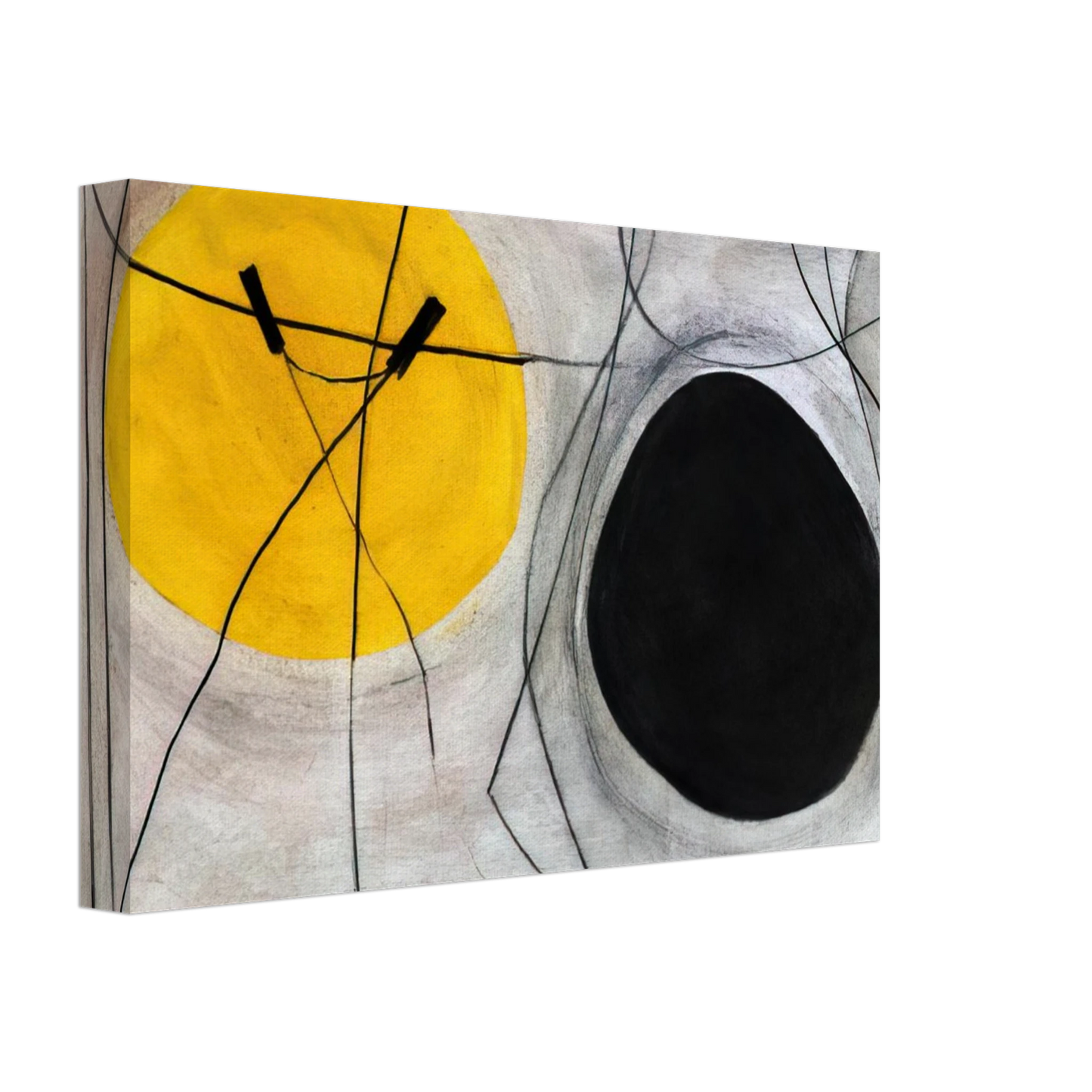 Bice Lazzari - Senza titolo - 1952 Canvas - 70x100 cm / 28x40 inches-canvas