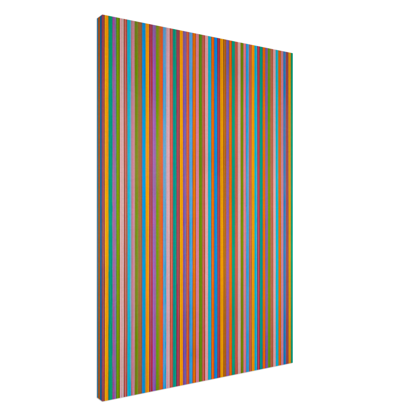 Bridget Riley - ECCLESIA 1985 Canvas - 20x30 cm / 8x12 inches-canvas