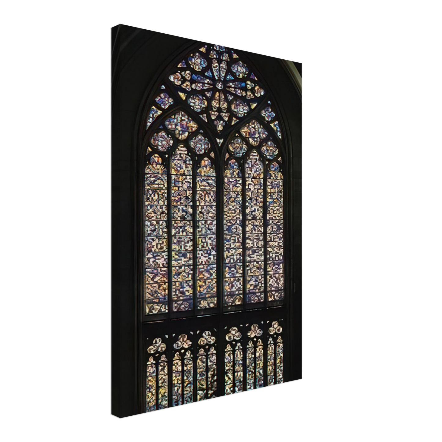 Gerhard Richter - COLOGNE CATHEDRAL WINDOW 2007 Canvas - 40x60 cm / 16x24 inches-canvas