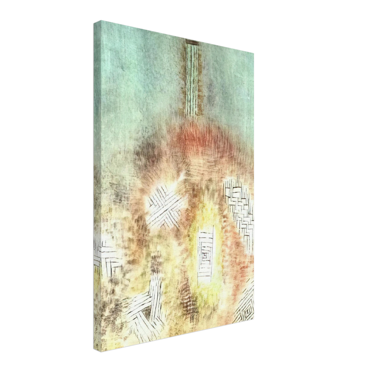 Paul Klee - THE COLUMN 1926 Canvas - 40x60 cm / 16x24 inches-canvas