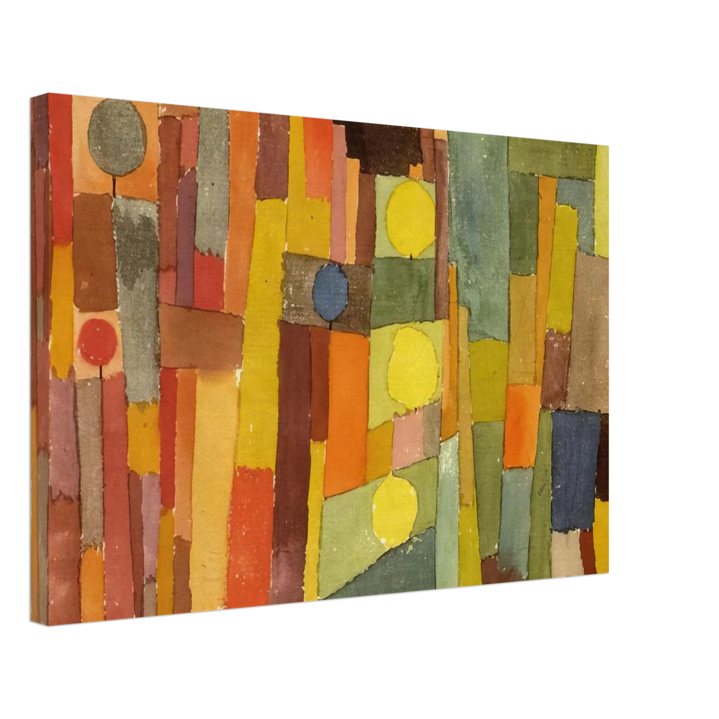 Paul Klee - IN THE STYLE OF KAIROUAN 1914 Canvas - 70x100 cm / 28x40 inches-canvas
