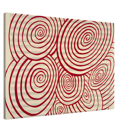 Louise Bourgeois - FUGUE 2003 Canvas - 20x30 cm / 8x12 inches-canvas