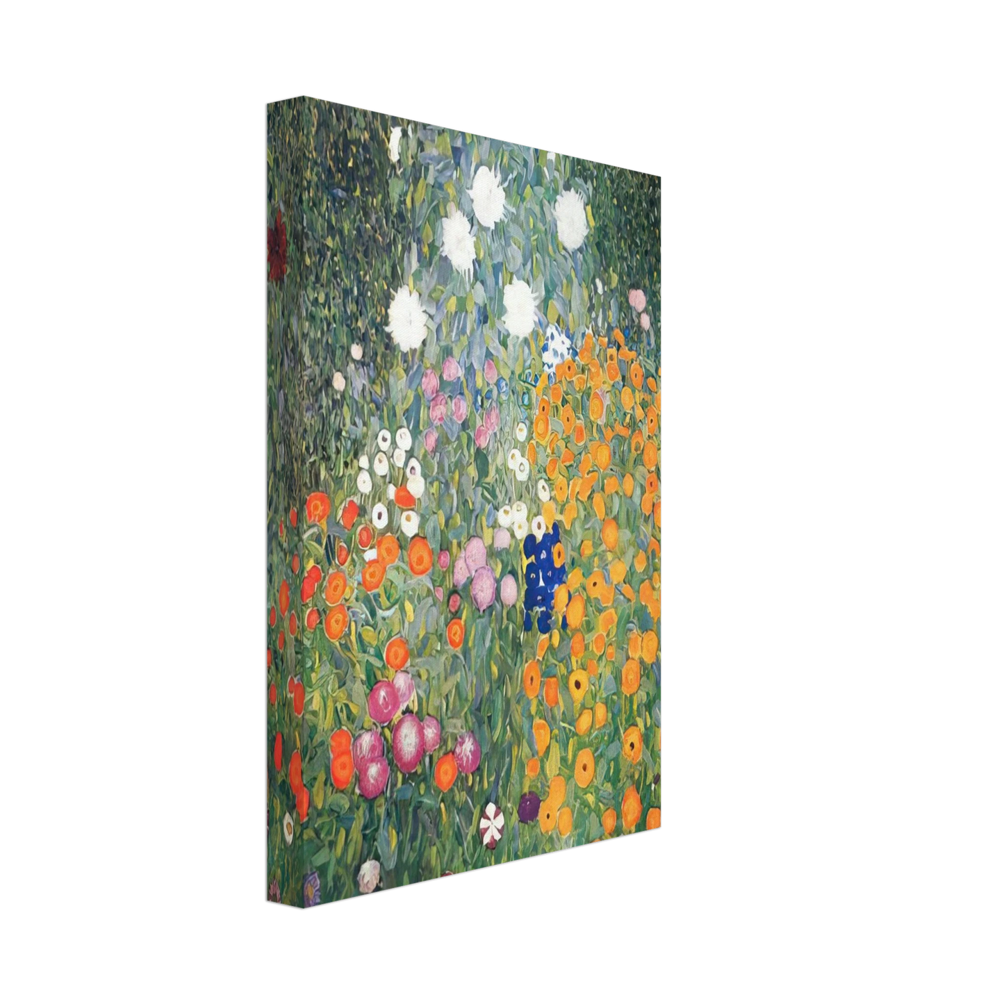 Gustav Klimt - FLOWER GARDEN 1907 Canvas - 70x100 cm / 28x40 inches-canvas