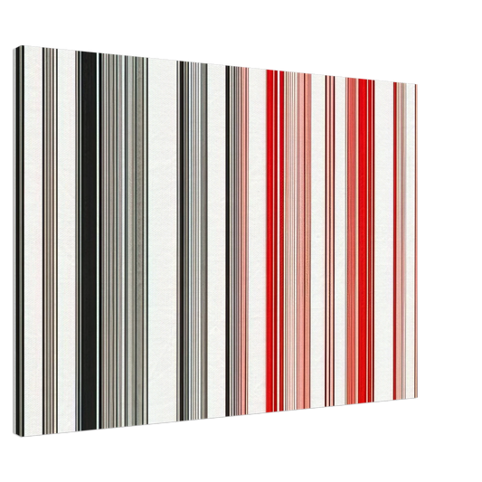 Gene Davis - Night Rider - 1983 Canvas - 20x30 cm / 8x12 inches-canvas