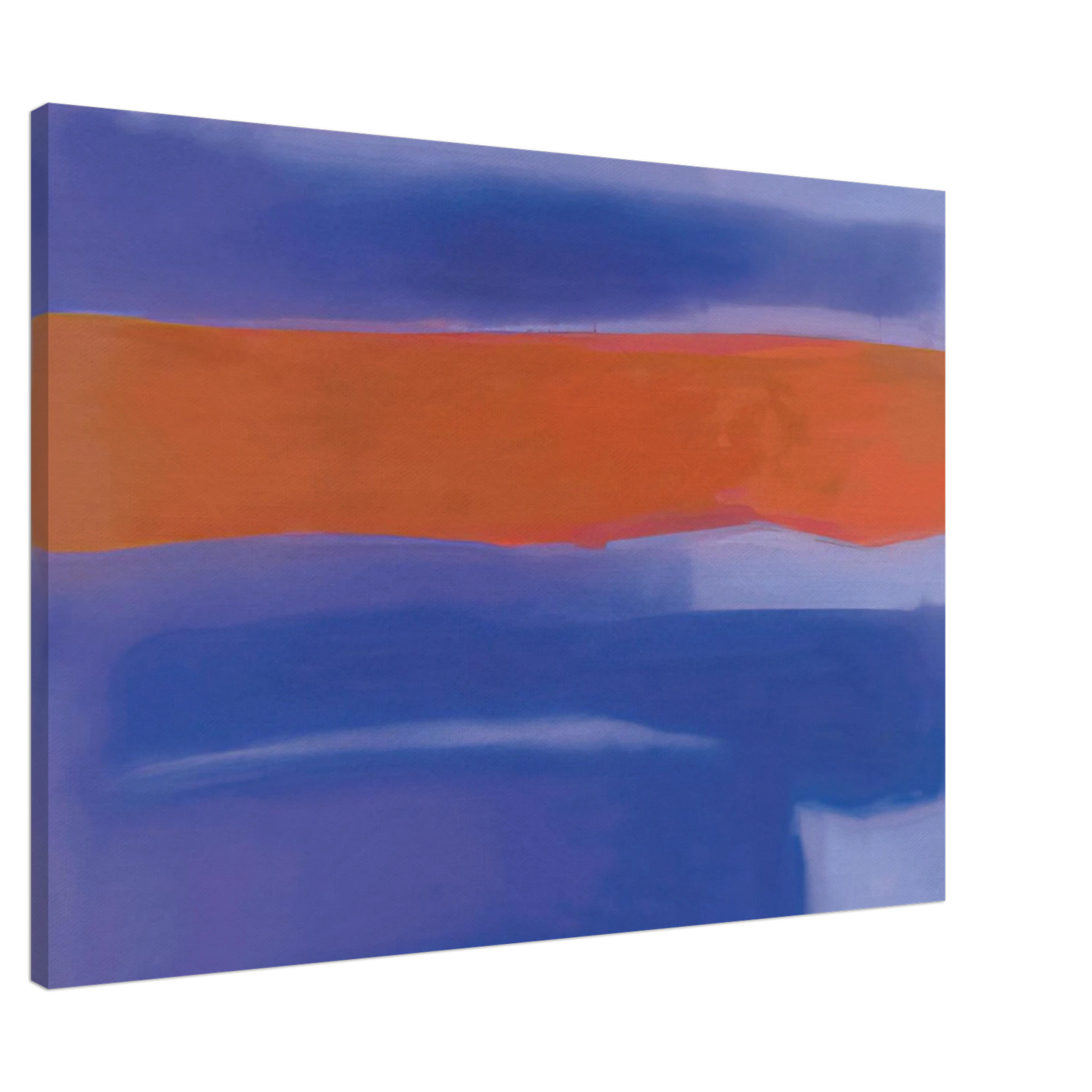 Esteban Vicente - UNTITLED 1980 Canvas - 20x30 cm / 8x12 inches-canvas