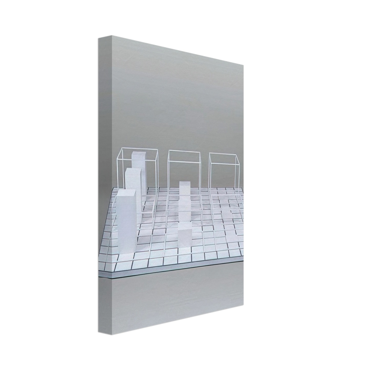 Sol LeWitt - Serial Project Set B Canvas - 70x100 cm / 28x40 inches-canvas