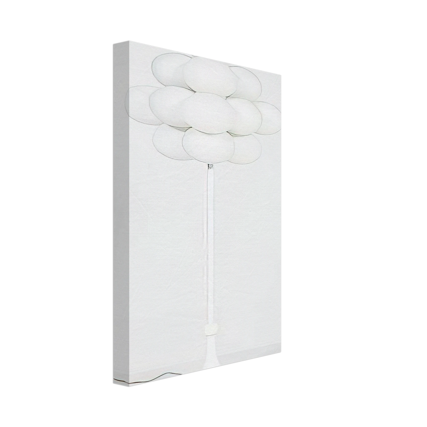 Max Bill - Floor Lamp - 1960 Canvas - 70x100 cm / 28x40 inches-canvas