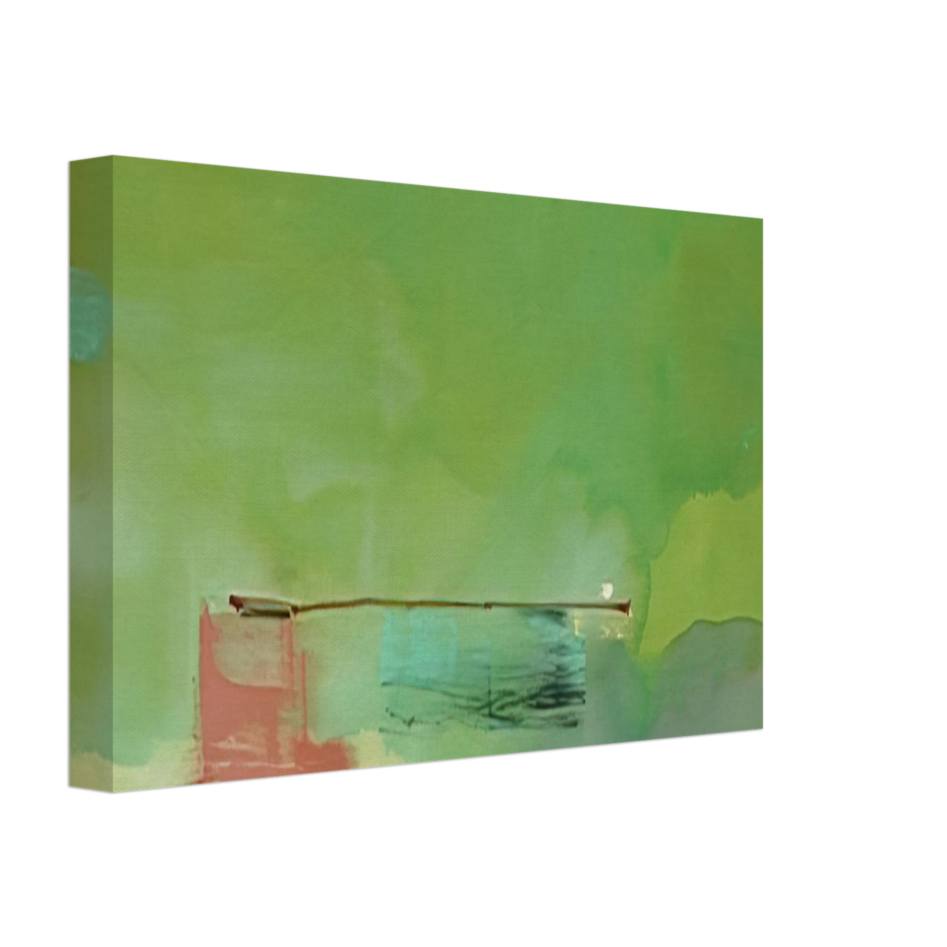 Helen Frankenthaler - Springscape - 1975 Canvas - 40x60 cm / 16x24 inches-canvas