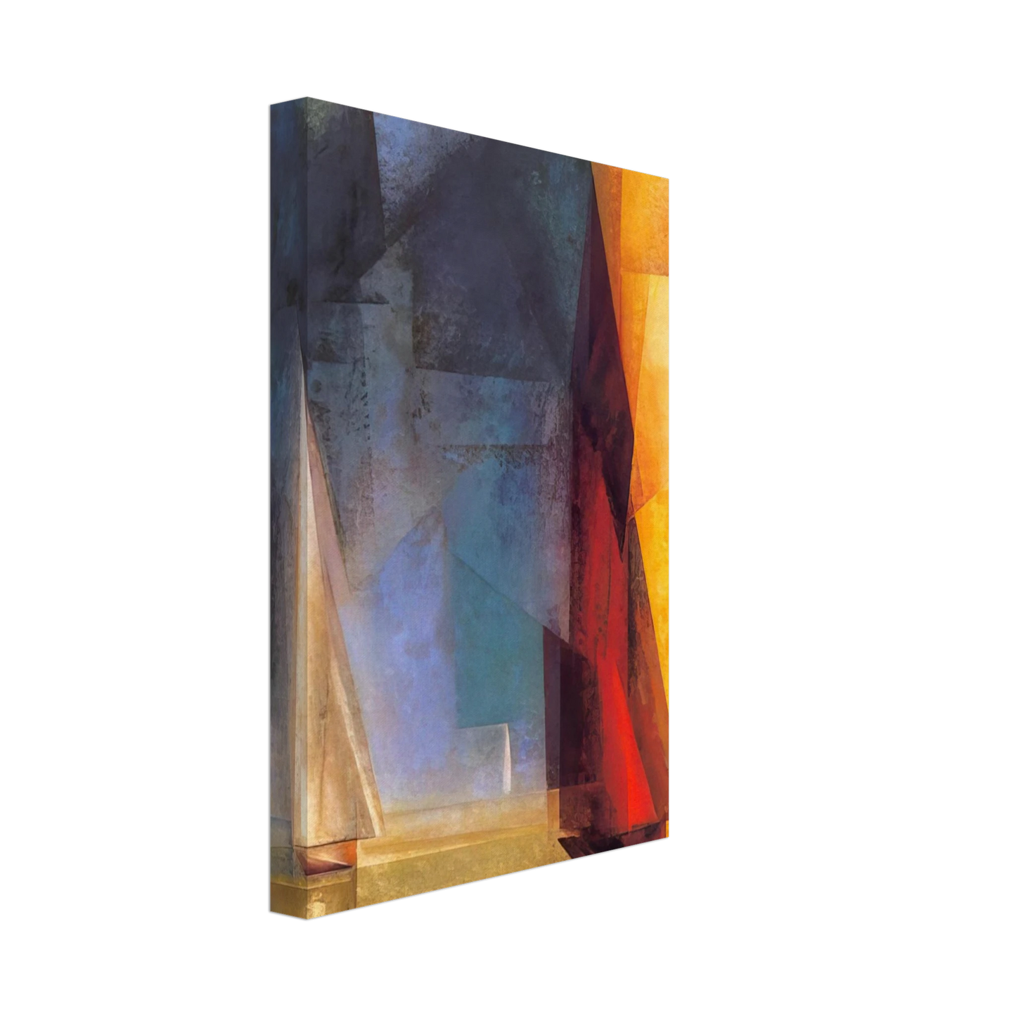 Lyonel Feininger - STILLER TAG AM MEER III 1929 Canvas - 40x60 cm / 16x24 inches-canvas