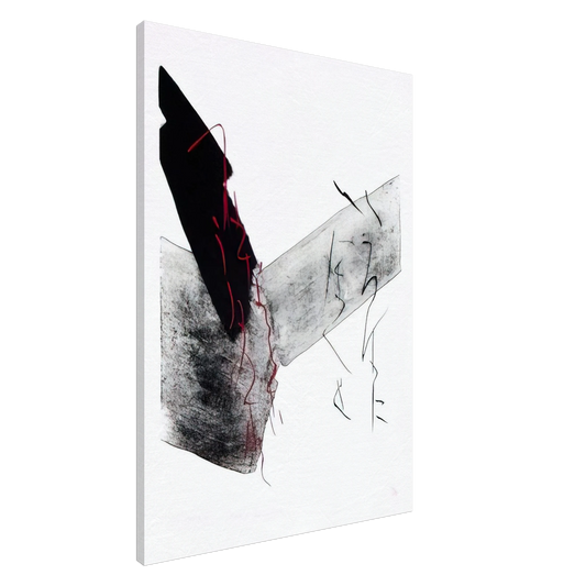 Toko Shinoda - Katachi - Abstract Expressionism Canvas - 20x30 cm / 8x12 inches-canvas