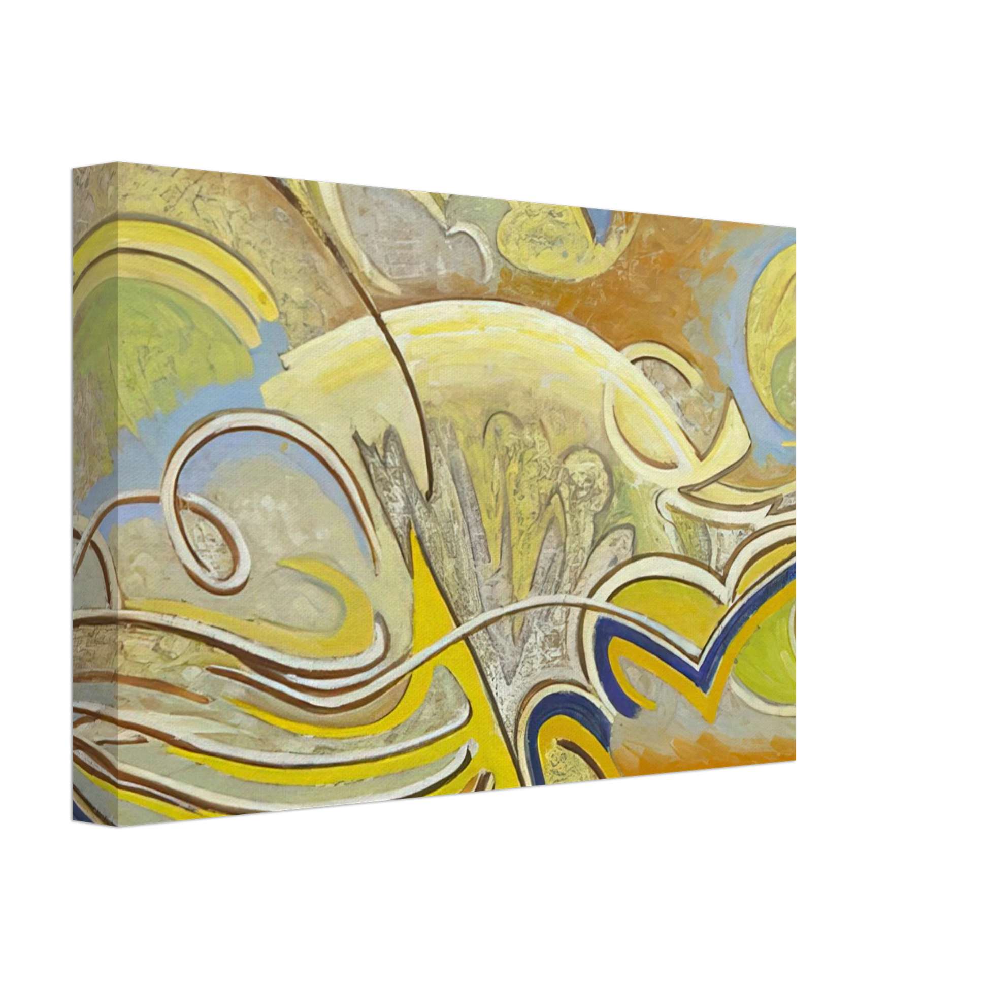 Lawren Harris - Abstraction 30 - 1955 Canvas - 40x60 cm / 16x24 inches-canvas