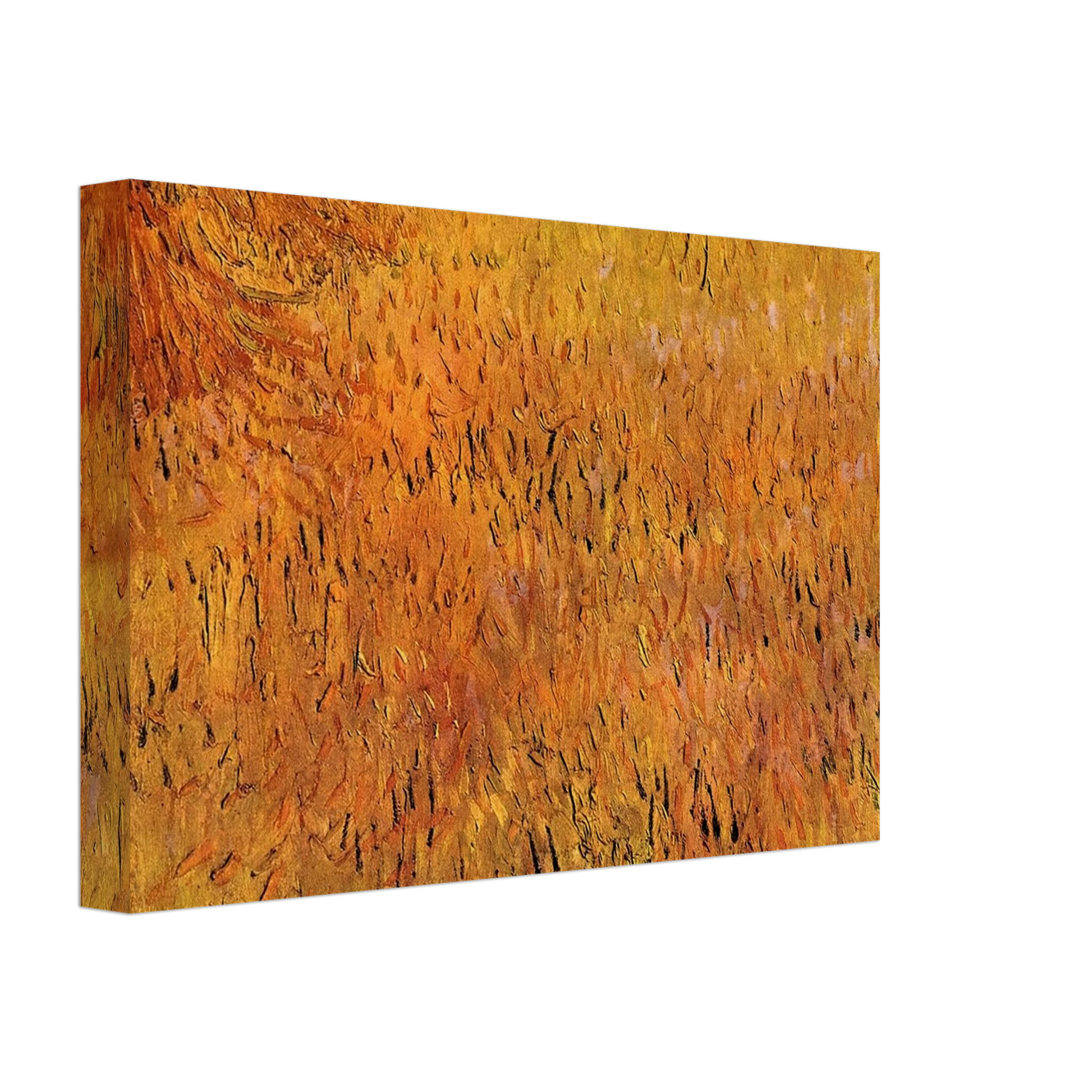 Vincent van Gogh - Arles View from the Wheat Fields Canvas - 40x60 cm / 16x24 inches-canvas