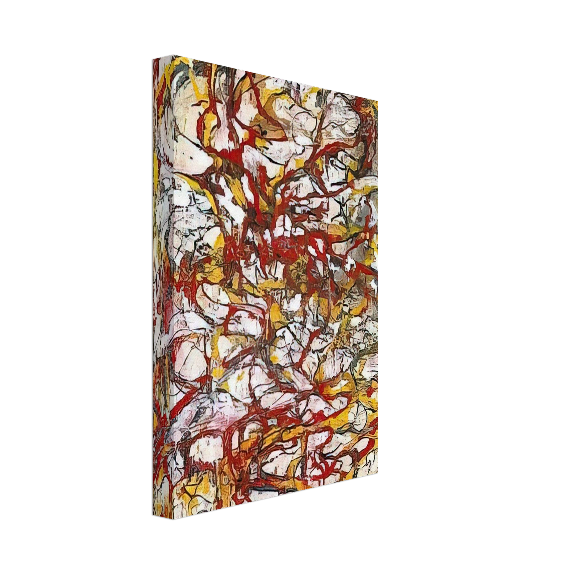Brice Marden - Dragons - 2004 Canvas - 70x100 cm / 28x40 inches-canvas
