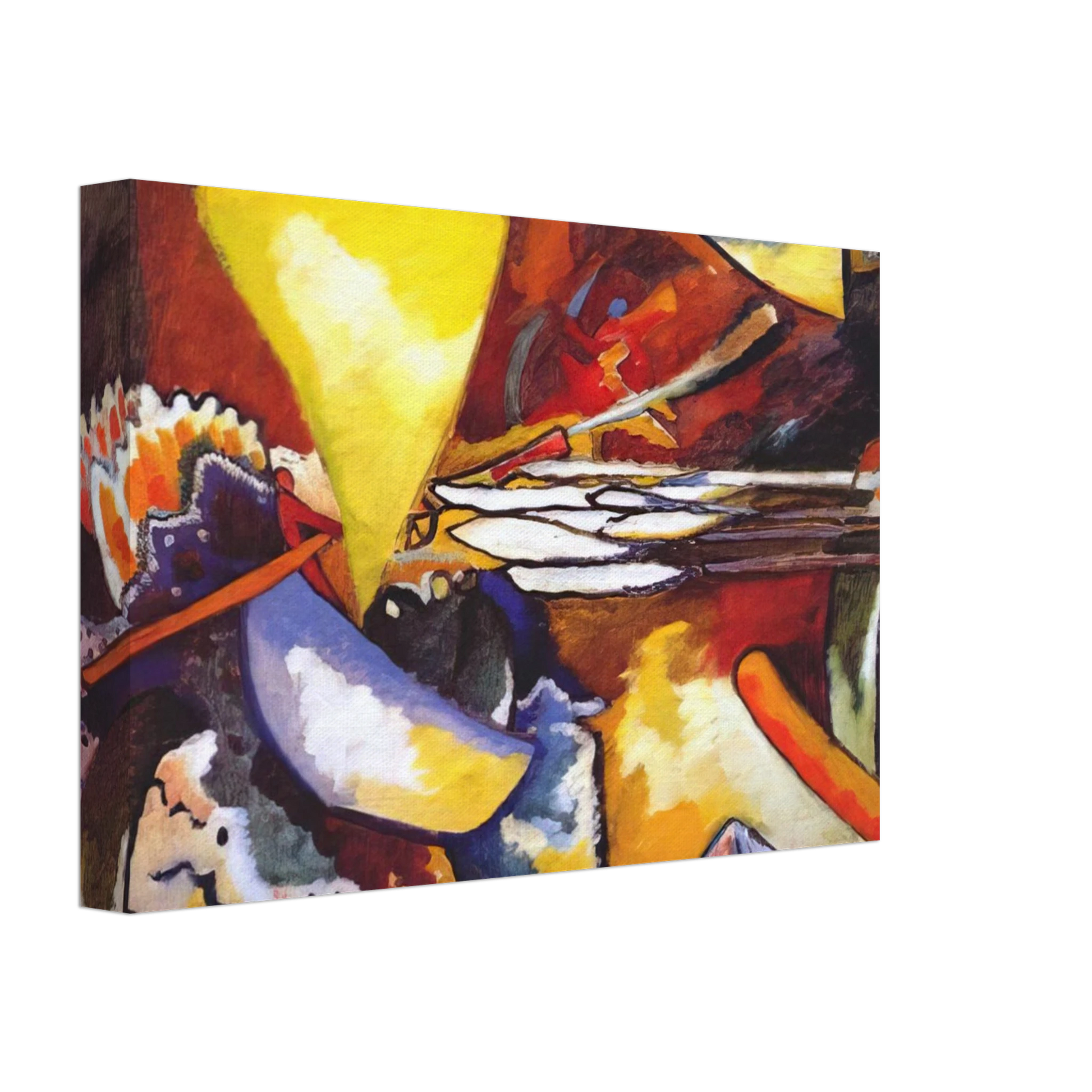 Wassily Kandinsky - IMPROVISATION 11 1910 Canvas - 70x100 cm / 28x40 inches-canvas