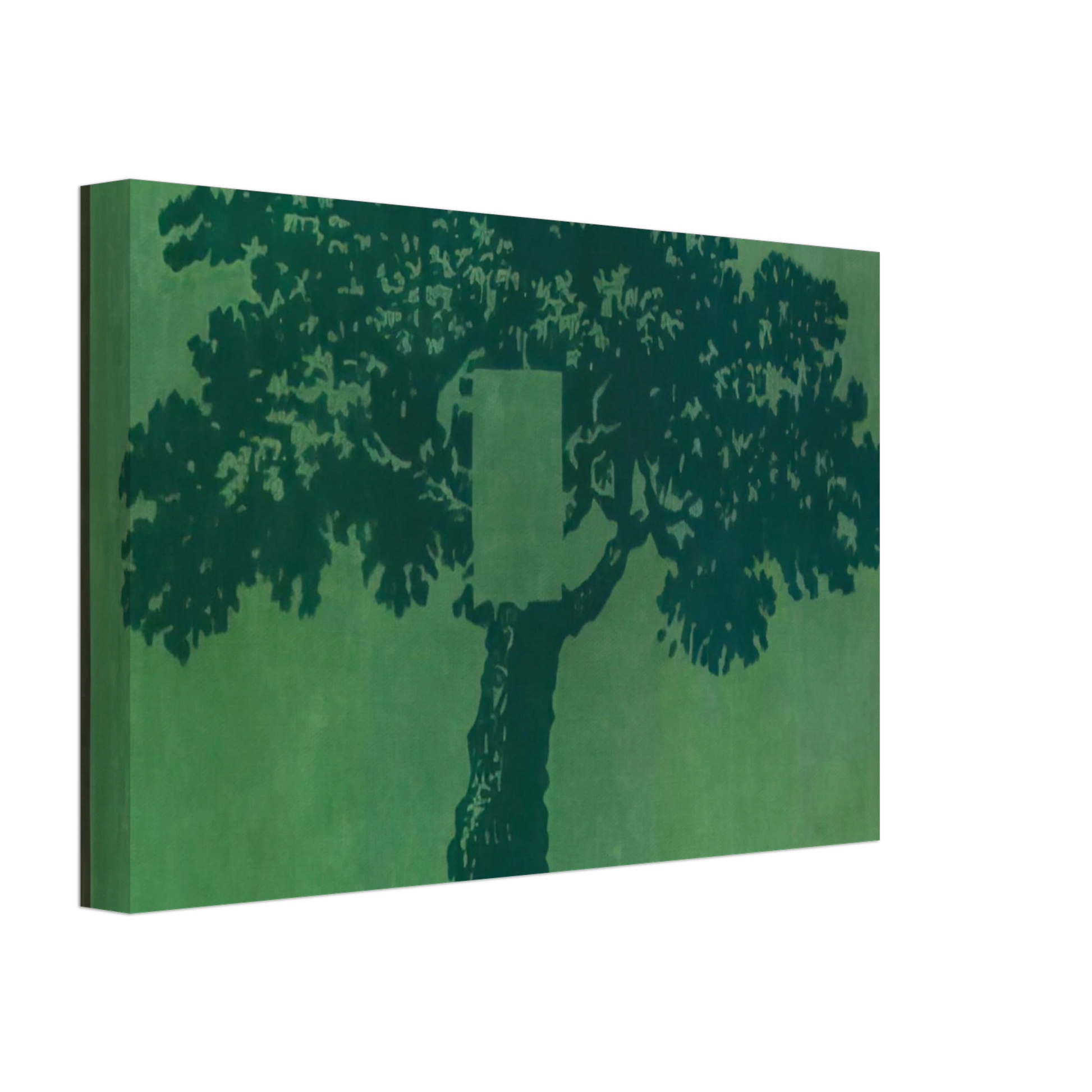 Mario Schifano - Albero Per Terra - 1984 Canvas - 40x60 cm / 16x24 inches-canvas