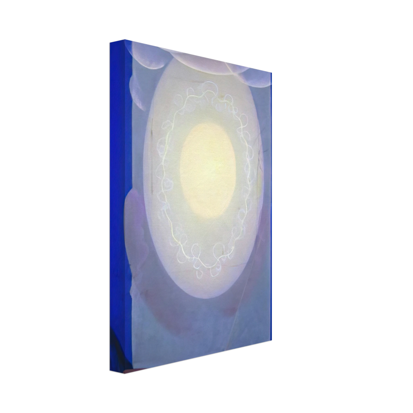 Agnes Lawrence Pelton - Light Center - 1961 Canvas - 40x60 cm / 16x24 inches-canvas