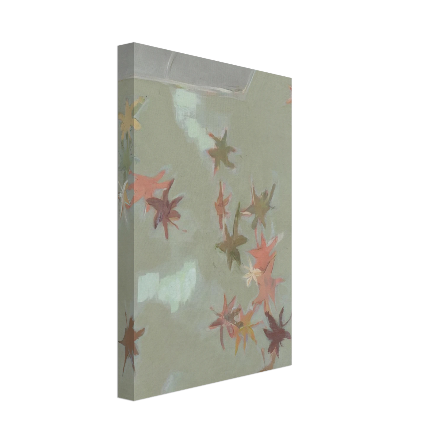 Kenzo Okada - Maple - 1980 Canvas - 40x60 cm / 16x24 inches-canvas