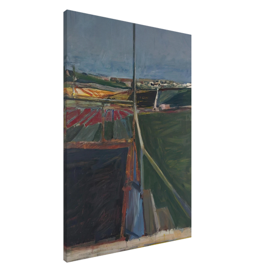 Richard Diebenkorn - View from the Porch Canvas - 20x30 cm / 8x12 inches-canvas