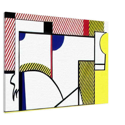 Roy Lichtenstein - BULL VI 1973 Canvas - 20x30 cm / 8x12 inches-canvas