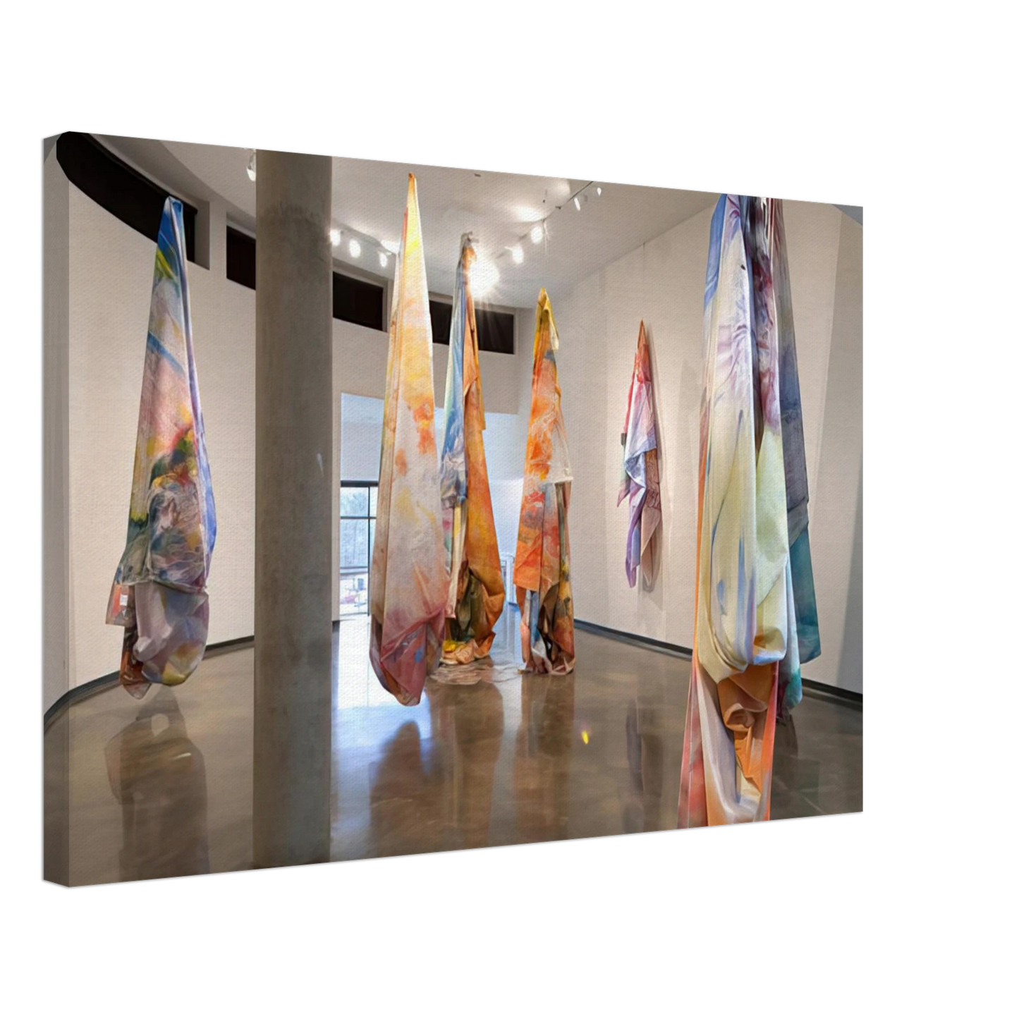Sam Gilliam - Close to Trees Canvas - 40x60 cm / 16x24 inches-canvas