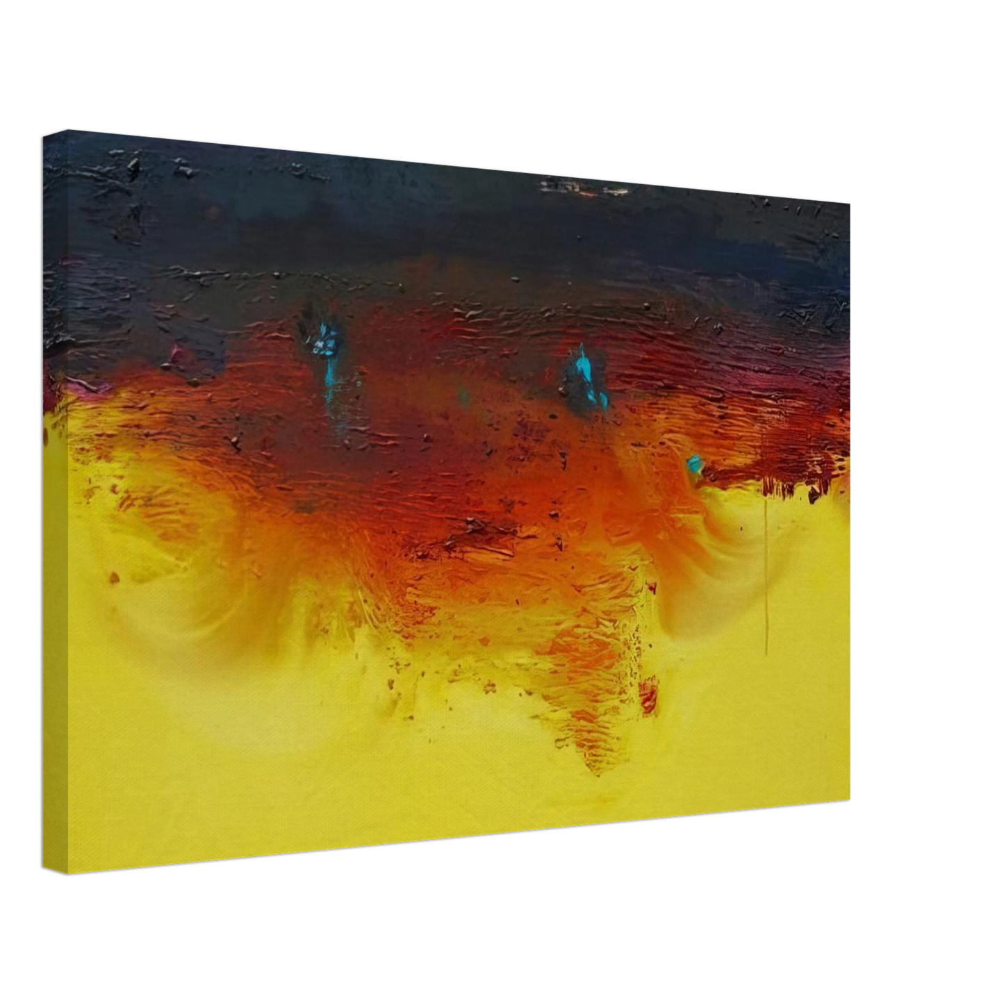 Helen Frankenthaler - Adirondacks - 1992 Canvas - 70x100 cm / 28x40 inches-canvas