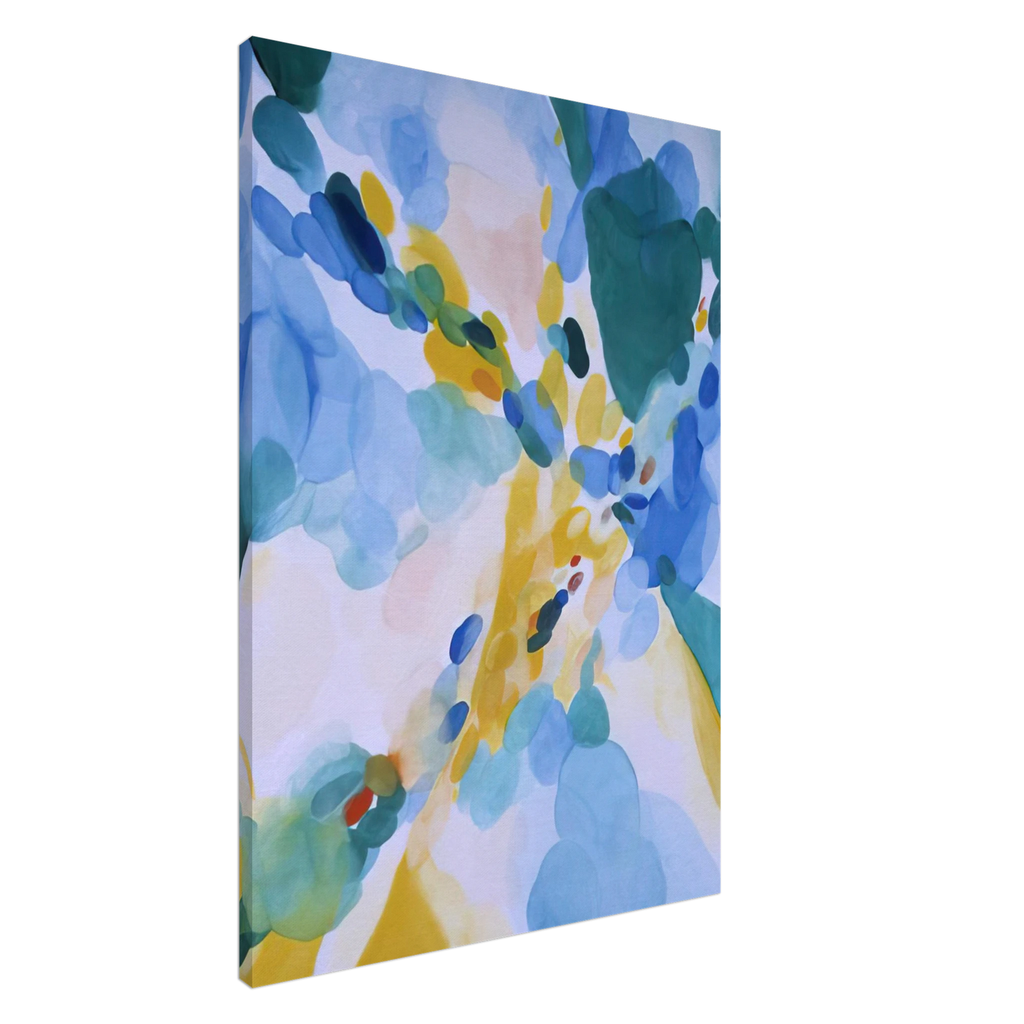 Alice Baber - Red Passage Canvas - 20x30 cm / 8x12 inches-canvas