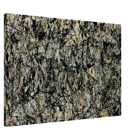 Jackson Pollock - LUCIFER 1947 Canvas - 20x30 cm / 8x12 inches-canvas