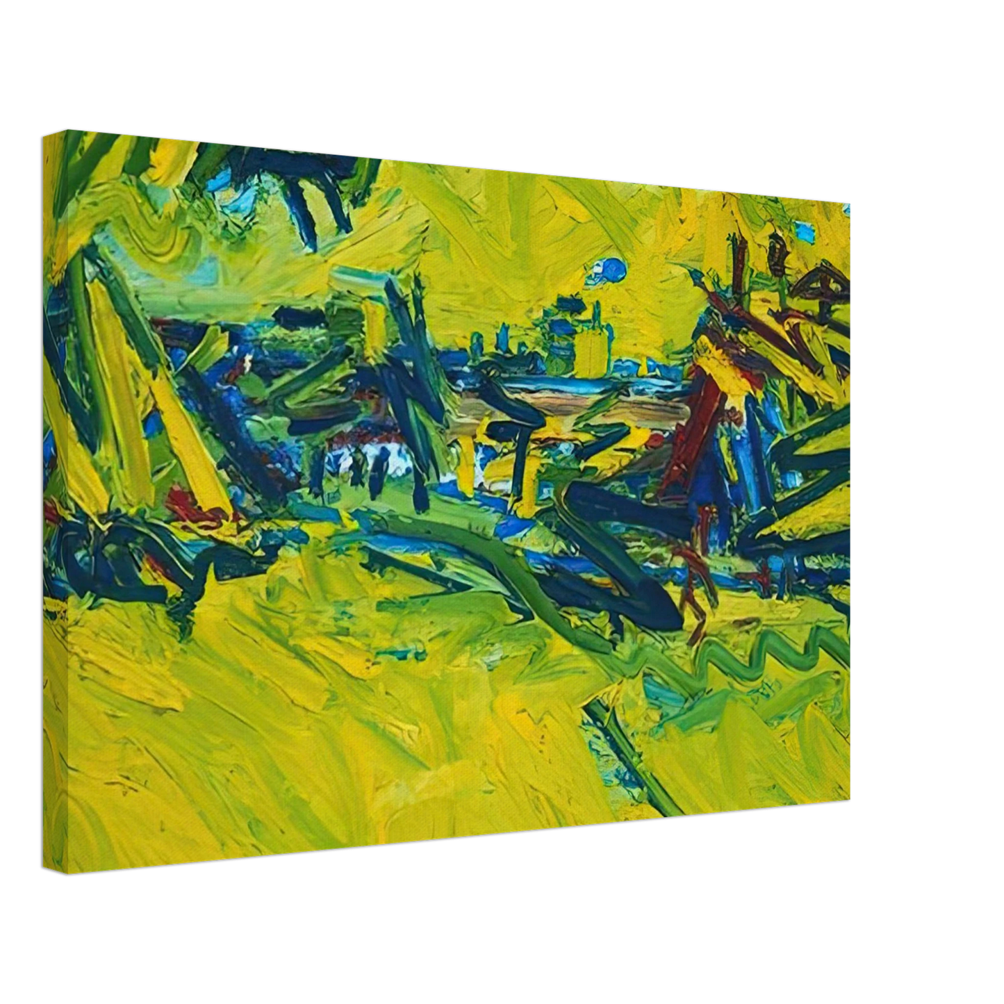 Frank Auerbach - THE ORIGIN OF THE GREAT BEAR 1968 Canvas - 70x100 cm / 28x40 inches-canvas