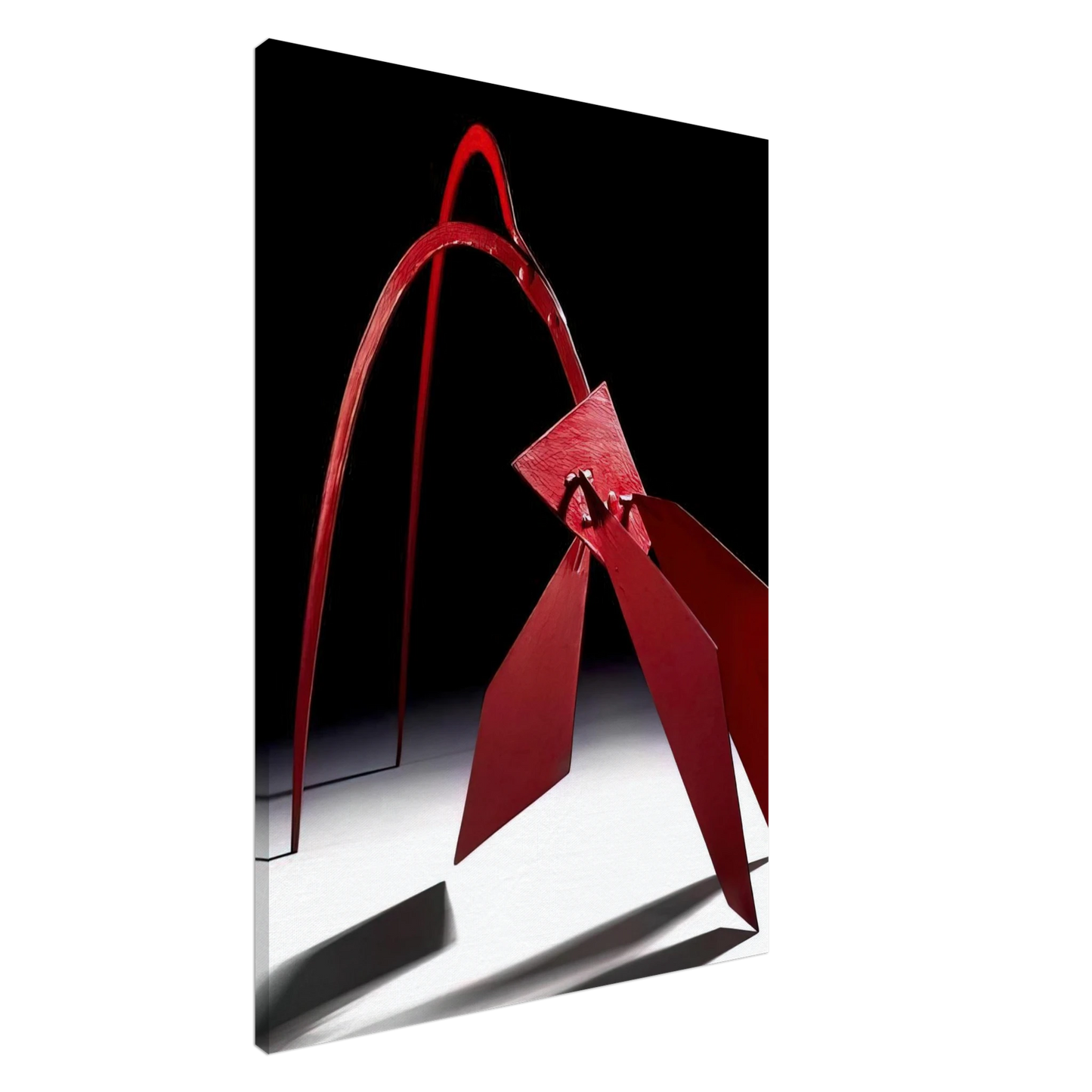 Alexander Calder - MAQUETTE FOR FLAMINGO 1972 Canvas - 20x30 cm / 8x12 inches-canvas